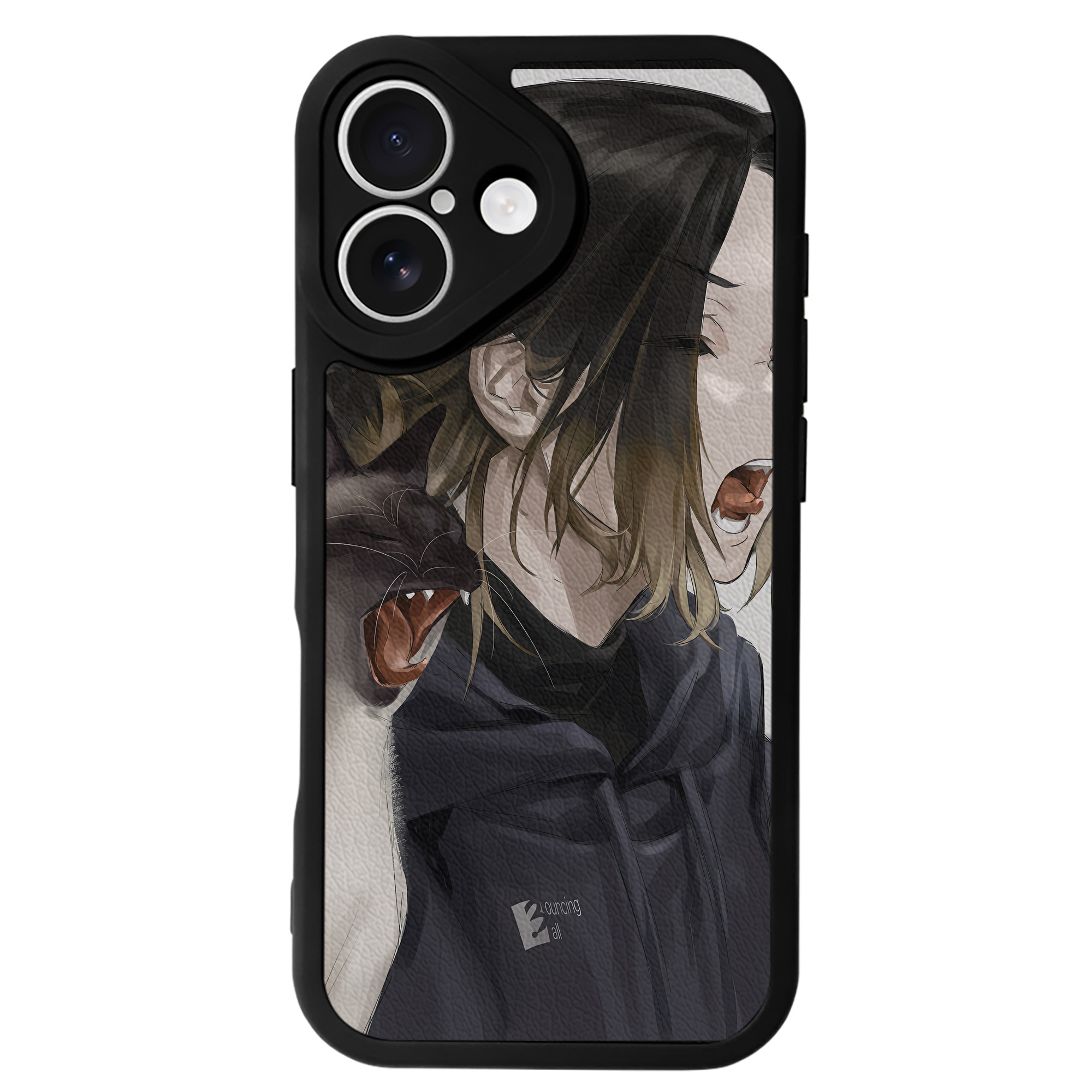 （画像用） ハイキュー!! Haikyu!! 【iPhone 16シリーズ対応】シリコンスマホケース（レザー調） 材質：シリコン